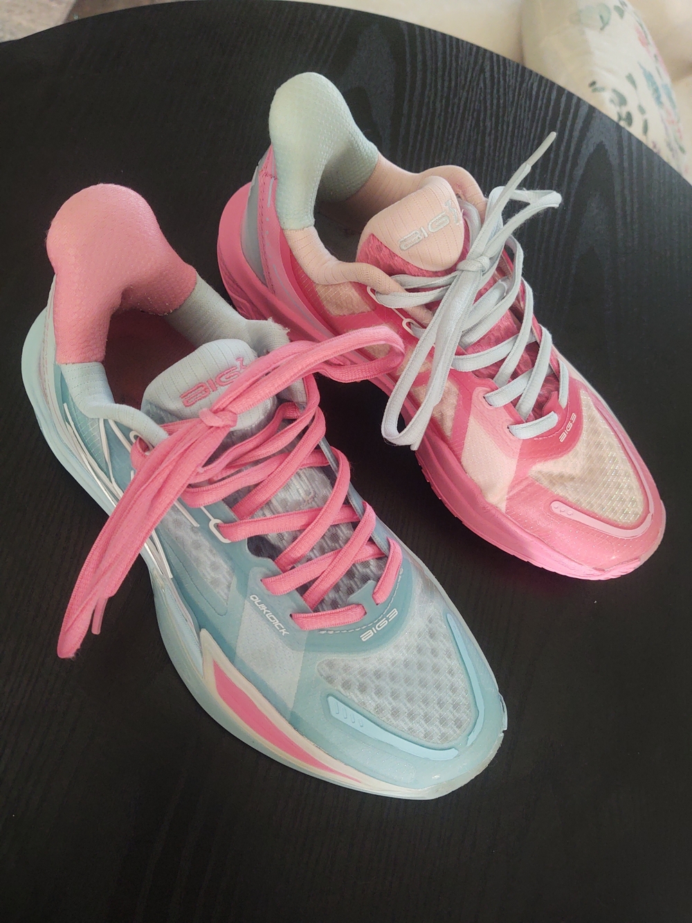 361 Degrees Big 3 4.0 Quick Reverse Cotton Candy Basketball Volleyball Shoes